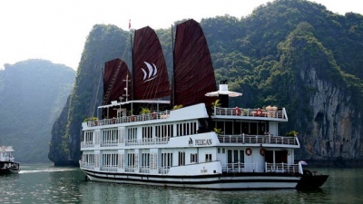 Halong bay 2 days 1 night on Pelican Cruise - Luxury 5 star boat