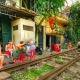 drink beside Hanoi city tour